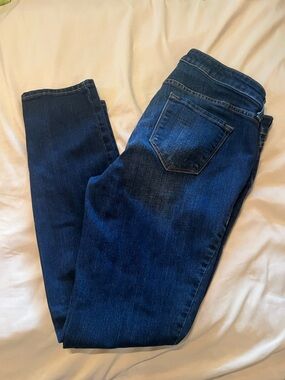 Old Navy Women's maternity Dark Blue Skinny Jeans